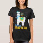 Kinder Happy Hanukkah Llama Cute Alpaca Chanukah T-shirt<br><div class="desc">Kinder Happy Hanukkah Llama Cute Alpaca Chanukah</div>