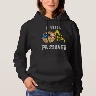 Kinder Happy Passover Joodse Pesach I Dig Passover Hoodie