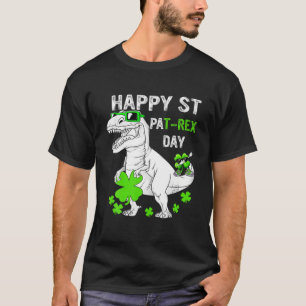 Kinder Happy St. Pat Rex Saint Patrick's Day Dinos T-shirt