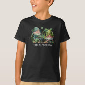 Kinder Happy St. Patrick's Day T-Shirt (Voorkant)