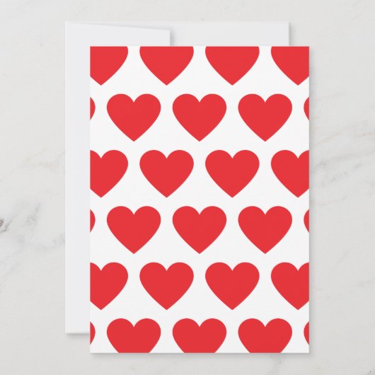 Kinder hartslag 1e verjaardag Roze en rood Kaart (Achterkant)