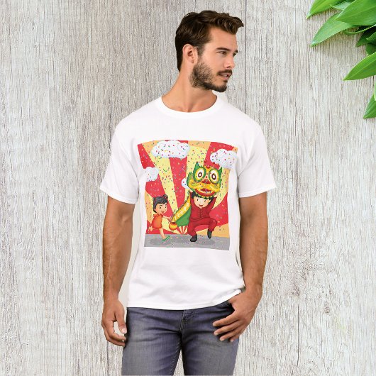 Kinder having plezier Mannen T-shirt