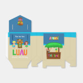 Kinder Hawaiian Luau Party Guest Favor Bedankdoosjes (Uitgevouwen)