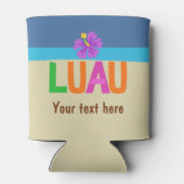 Kinder Hawaiian Luau Party Guest Favor Blikjeskoeler (Achterkant)