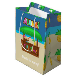 Kinder Hawaiian Luau Party Guest Favor Medium Cadeauzakje
