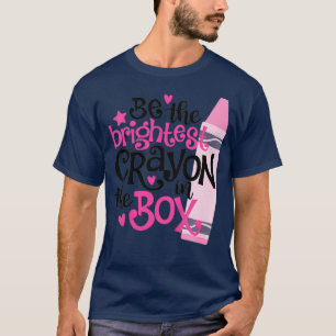 Kinder helderste krijt Kinder kinderen meisjes jon T-shirt