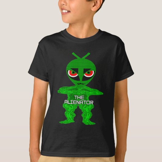 Kinder het Alienator-teken T-shirt (Voorkant)