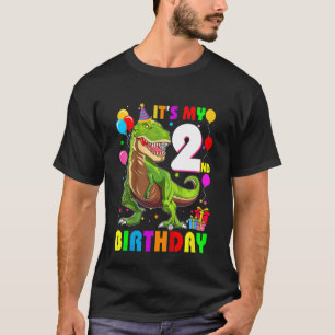 Kinder Het is mijn 2e Verjaardag Gelukkig 2 Jaar R T-shirt