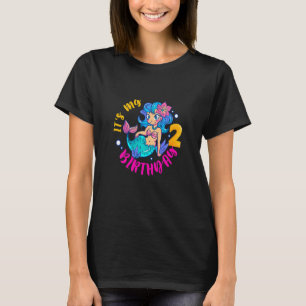 Kinder Het is mijn 2e Verjaardag Gelukkig 2 Jaar Z T-shirt