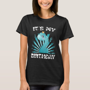 Kinder Het is mijn 2e Verjaardag Gelukkige Verjaar T-shirt