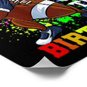 Kinder Het is mijn 5e Verjaardag 5 Jaar Oud Dabbin Poster (Hoek)