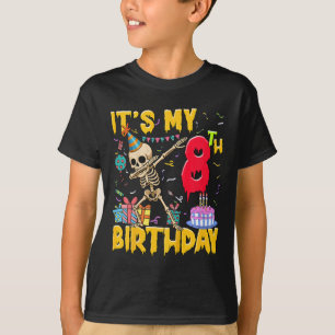 Kinder Het is Mijn 8e Verjaardagsfeest Halloween S T-shirt