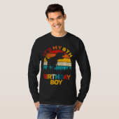 Kinder Het is mijn 8e Verjaardagsjongens Dinosauru T-shirt (Voorkant volledig)
