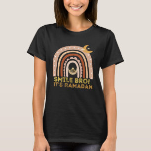 Kinder Het is Ramadan Bro Smile Muslim's Fasting M T-shirt