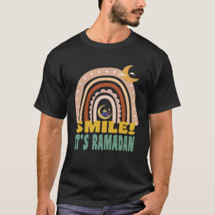 Kinder Het is Ramadan Bro Smile Muslim's Fasting M T-shirt