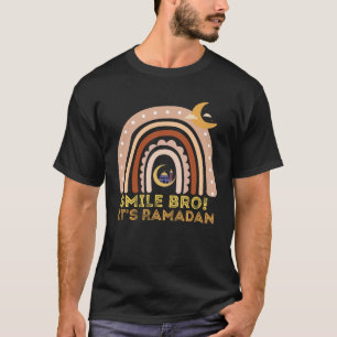 Kinder Het is Ramadan Bro Smile Muslim's Fasting M T-shirt