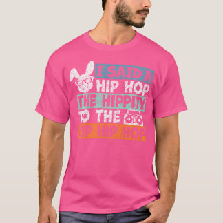Kinder Hip Hop Bunny Easter Shirt voor Boys Funny 