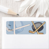 Kinder Hockey Gift Label Labels (Insitu)
