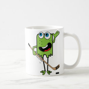 Kinder Hockey Monster Green Koffiemok
