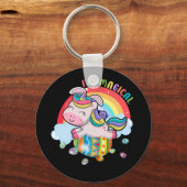 Kinder Hoes Rainbow Magical Sleutelhanger (Voorkant)