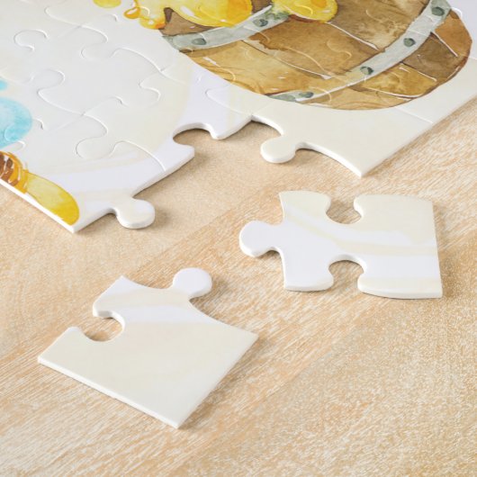 Kinder honingbijen legpuzzel (Zijkant)