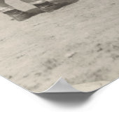 kinder honkbal van 1920 op het veld van de Grote L Poster (Hoek)