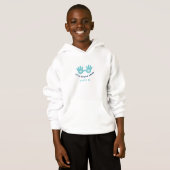 Kinder hooded sweater (Voorkant volledig)