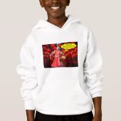 kinder hoodie. Gelukkig Chinees Nieuwjaar. panda./ (Voorkant)