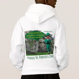 kinder hoodie. Gelukkige St. Patrick's Day. Ierse 
