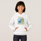 kinder hoodie Hanukkah (Voorkant volledig)