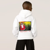kinder hoodie. Happy Moederdag. ragdollcat/litt (Achterkant volledig)