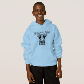 Kinder Hoodie Sweatshirt - Blauw (Voorkant volledig)