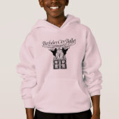 Kinder Hoodie Sweatshirt - Roze (Voorkant)