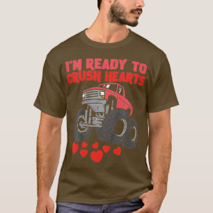 Kinder i m klaar om te spuiten Monster Truck Boys T-shirt