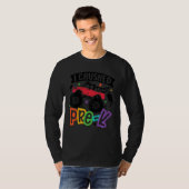 Kinder I verpletterde Pre K Monster Truck Graduati T-shirt (Voorkant volledig)