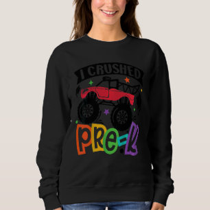 Kinder I verpletterde Pre K Monster Truck Graduati Trui