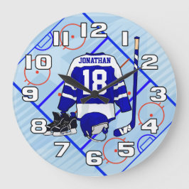 Kinder Ice Hockey Bedroom Collectie Grote Klok