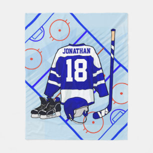 Kinder Ice Hockey Bedroom en En Suite collectie Fleece Deken