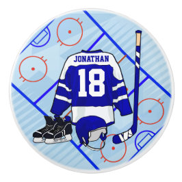 Kinder Ice Hockey Bedroom en En Suite collectie Keramische Knop