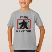 Kinder Ice Hockey Goalie T-shirt (Voorkant)