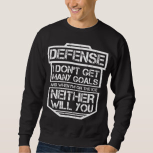 Kinder Ice Hockey T-Shirt Funny Defenseman Player