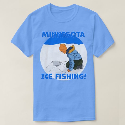 Kinder Ice Vist Minnesota T-shirt (Design voorkant)