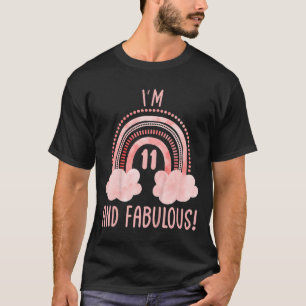 Kinder Ik ben 11 11e Verjaardag 11 Jaar Oud Elfde T-shirt
