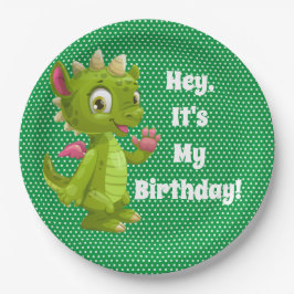 Kinder, ik ben jarig papieren bordje