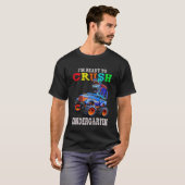 Kinder Ik ben klaar om crush kleuterschool monster T-shirt (Voorkant volledig)