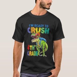Kinder ik ben klaar om de 4e graads dinosaurussen t-shirt