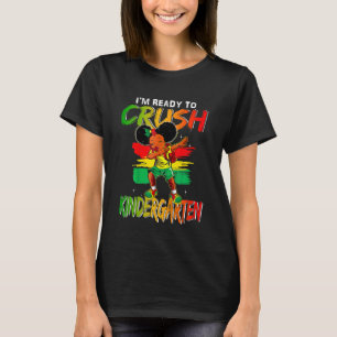Kinder Ik ben klaar om de kleuterschool te verplet T-shirt