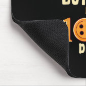 Kinder Ik duw mijn docenten Buttonnen al 100 jaar Muismat (Hoek)