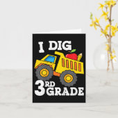Kinder Ik Graaf 3e Graad Dump Truck Constructie Te Kaart (Gele Bloem)