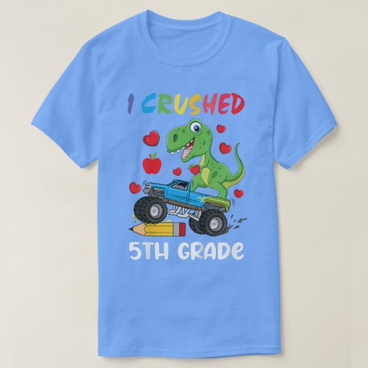 Kinder ik heb de 5e graads monster Truck Tre Last  T-shirt (Design voorkant)